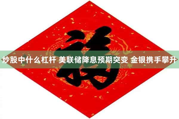 炒股中什么杠杆 美联储降息预期突变 金银携手攀升