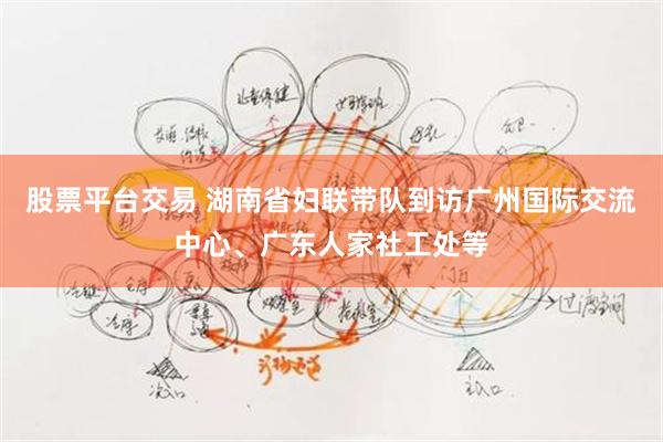 股票平台交易 湖南省妇联带队到访广州国际交流中心、广东人家社工处等